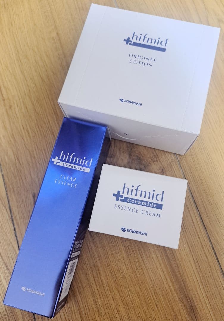ヒフミド エッセンス クリーム 35g クリアエッセンス オリジナルコットン