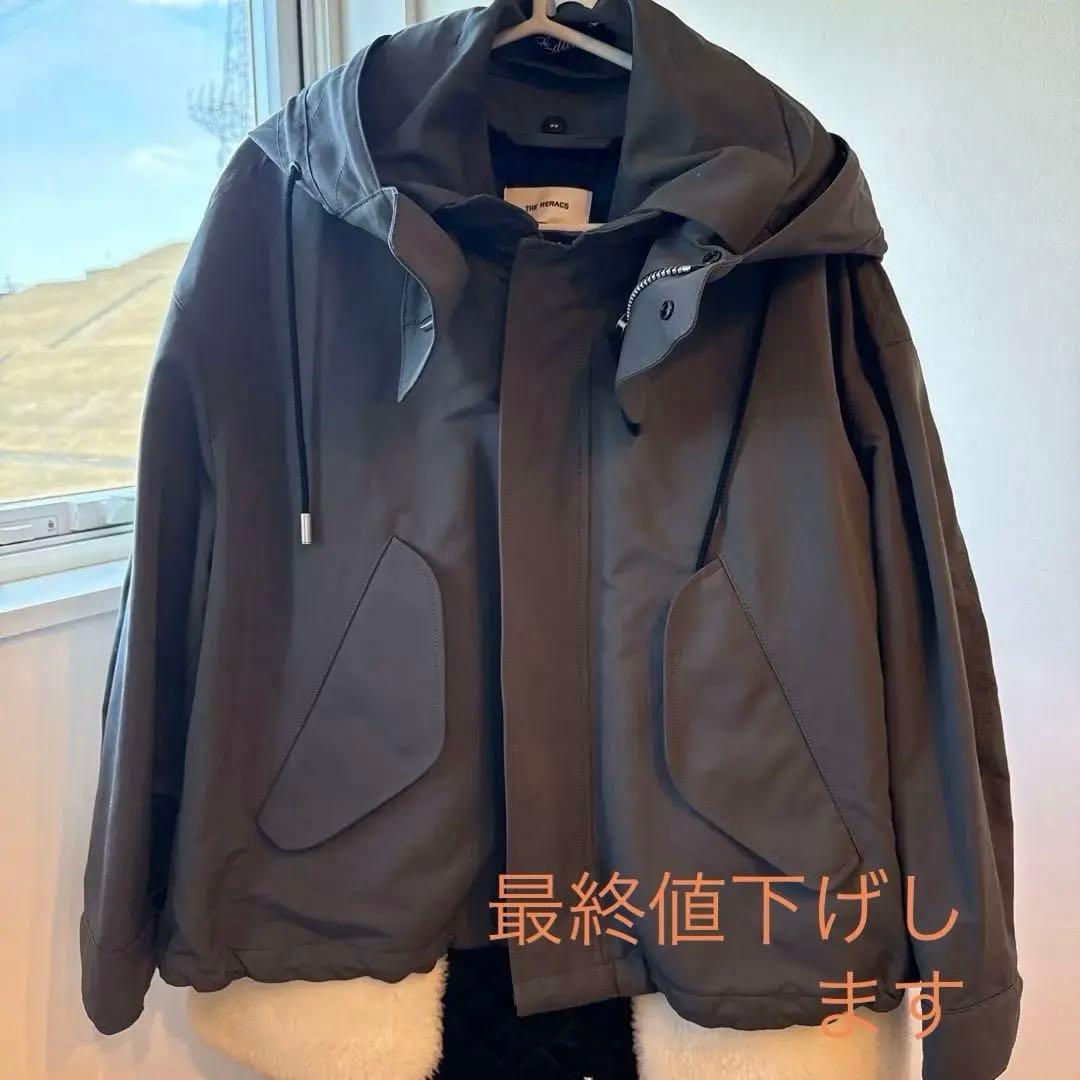 THE RERACS コート(ライナー付き)グレー系38