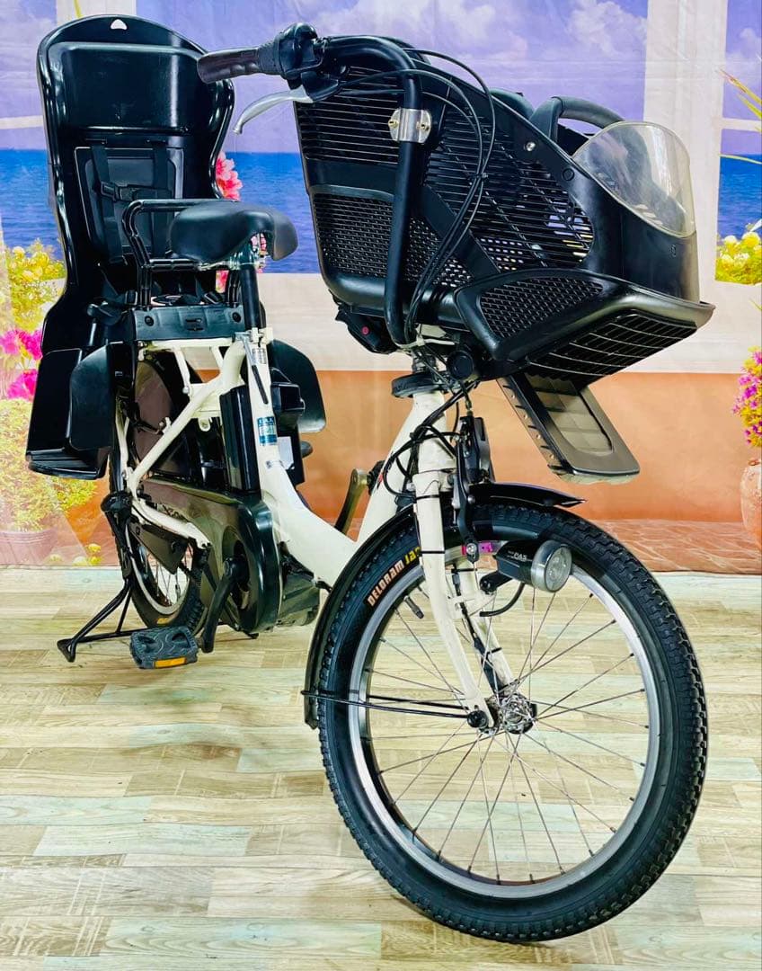 ヤマハパスキス⭐️人気モデル！子供乗せ電動アシスト自転車Y3034