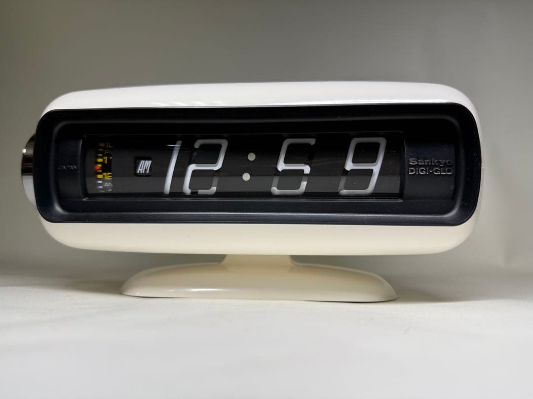 T31 ビンテージ70年代 当時物 sankyoパタパタ目覚時計 DT-535