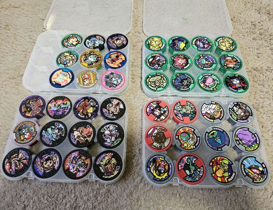 妖怪ウォッチ　妖怪パット　メダル多数