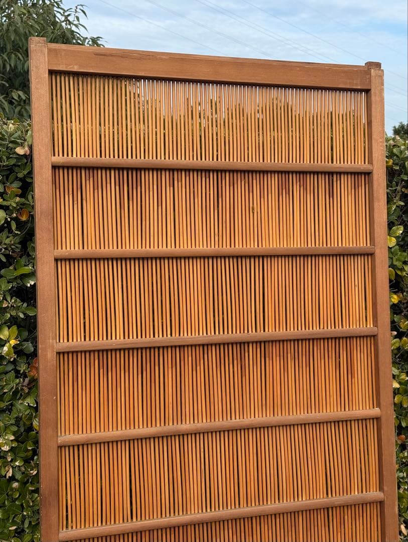 バラ売り可♪ 8枚セット簾戸 夏戸 古民家 扉 ドア すど 葦戸