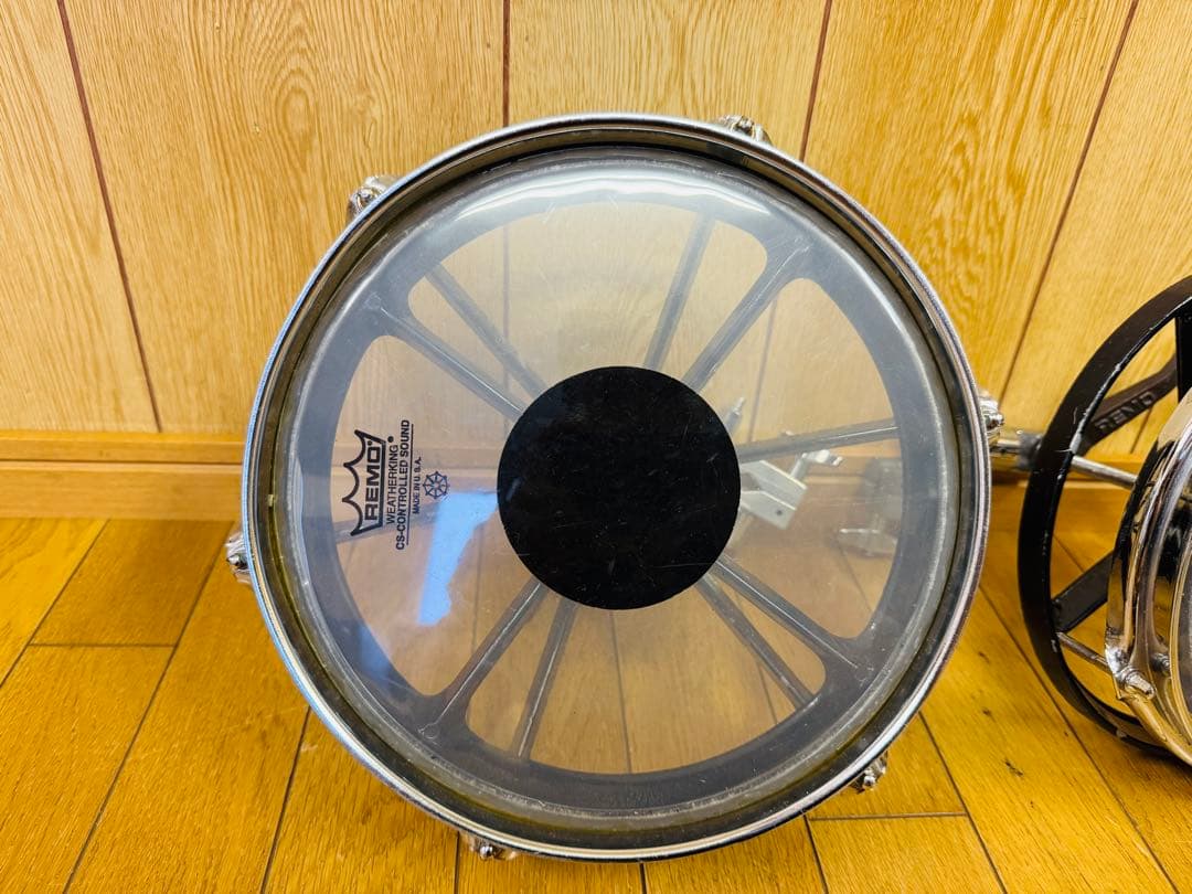 ロートタム　REMO ROTO TOM　(10)インチ　(8)インチ　現状品