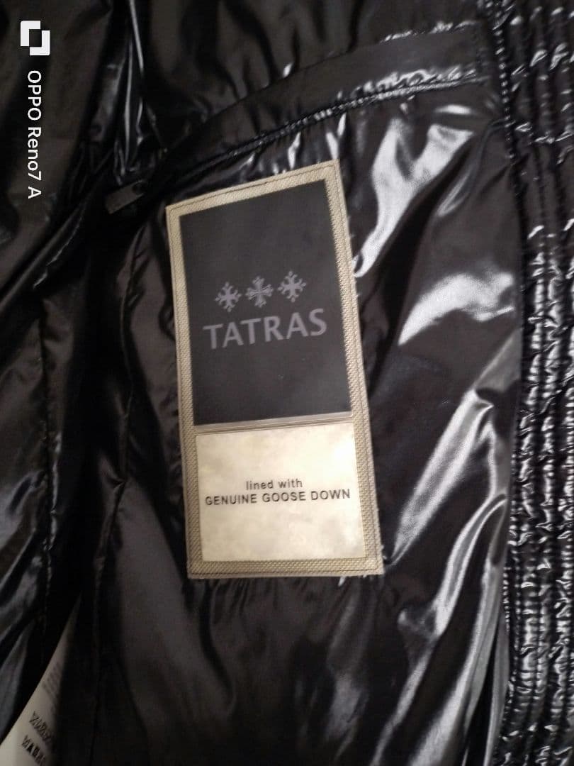 TATRAS タトラス ダウンジャケットMTAT20A4562 黒 サイズ01