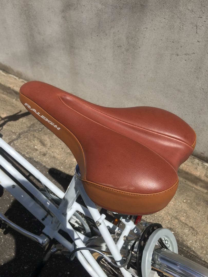 極上品 ミニベロ ラレー ホワイト チャリ 自転車 20インチ 新車