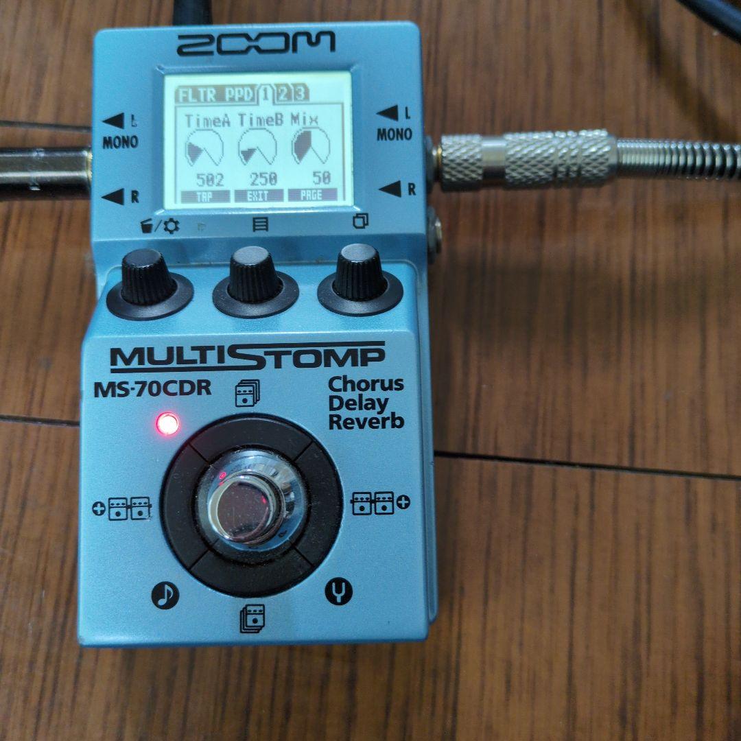 ZOOM MS-70CDR ギターエフェクター　本体のみ