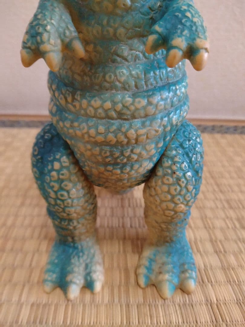 マルサン　ソフビ　ゴロザウルス　当時物　ブルマァク　ゴジラ
