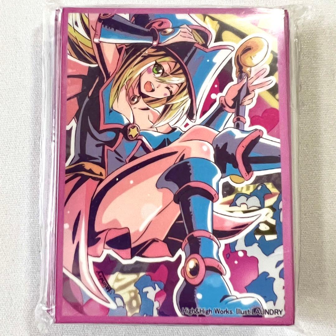 遊戯王 ブラックマジシャンガール 初版 ハイハイワークス スリーブ