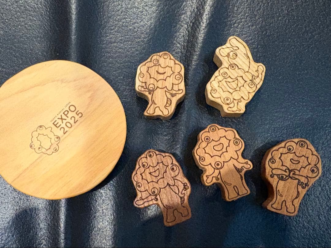 EXPO2025 木製ミャクミャク型 5個セット
