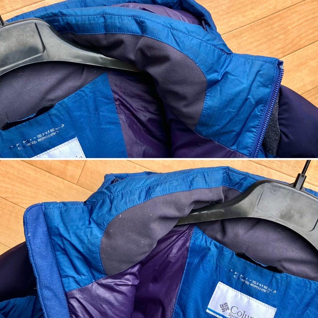 L コロンビア ダウンジャケット ダウン ダウンパーカ オムニウィンド