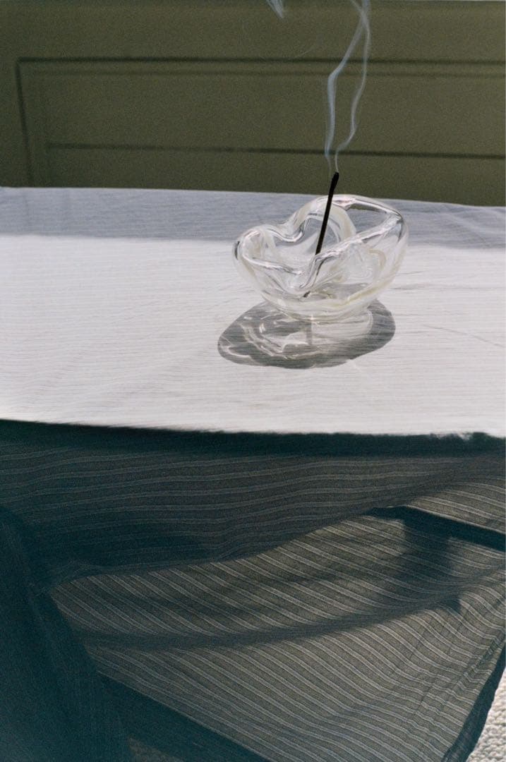 YOBEK GLASS INCENSE STAND お香立て　ヨベク　吉田怜香