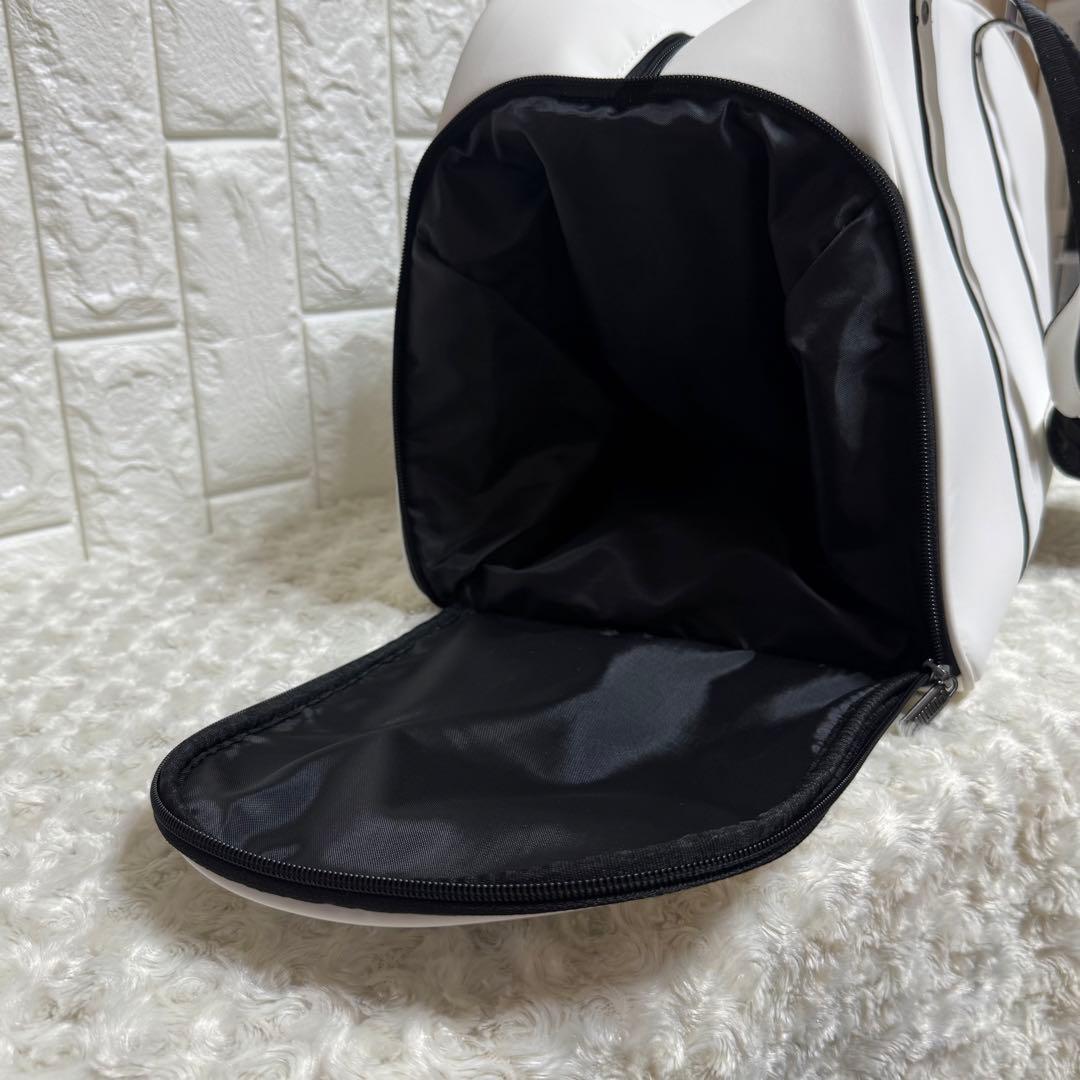 美品 PUMA プーマ ボストンバック ゴルフ ホワイト タウンユース　完売品