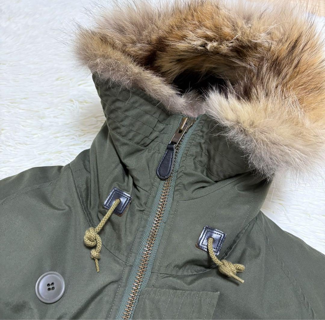 GDC グランドキャニオン archive モッズコート コヨーテ ファー XL