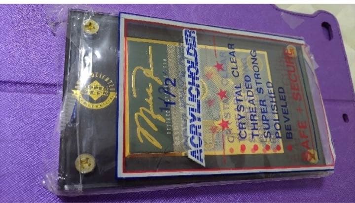 マイケルジョーダン　UPPER DECK 24k authenticated