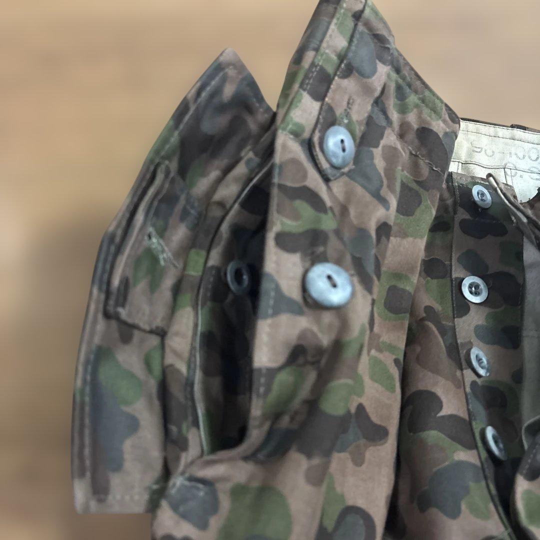 70s デッドストック　オーストラリア軍　ピードットカモ　パンツ　送料無料