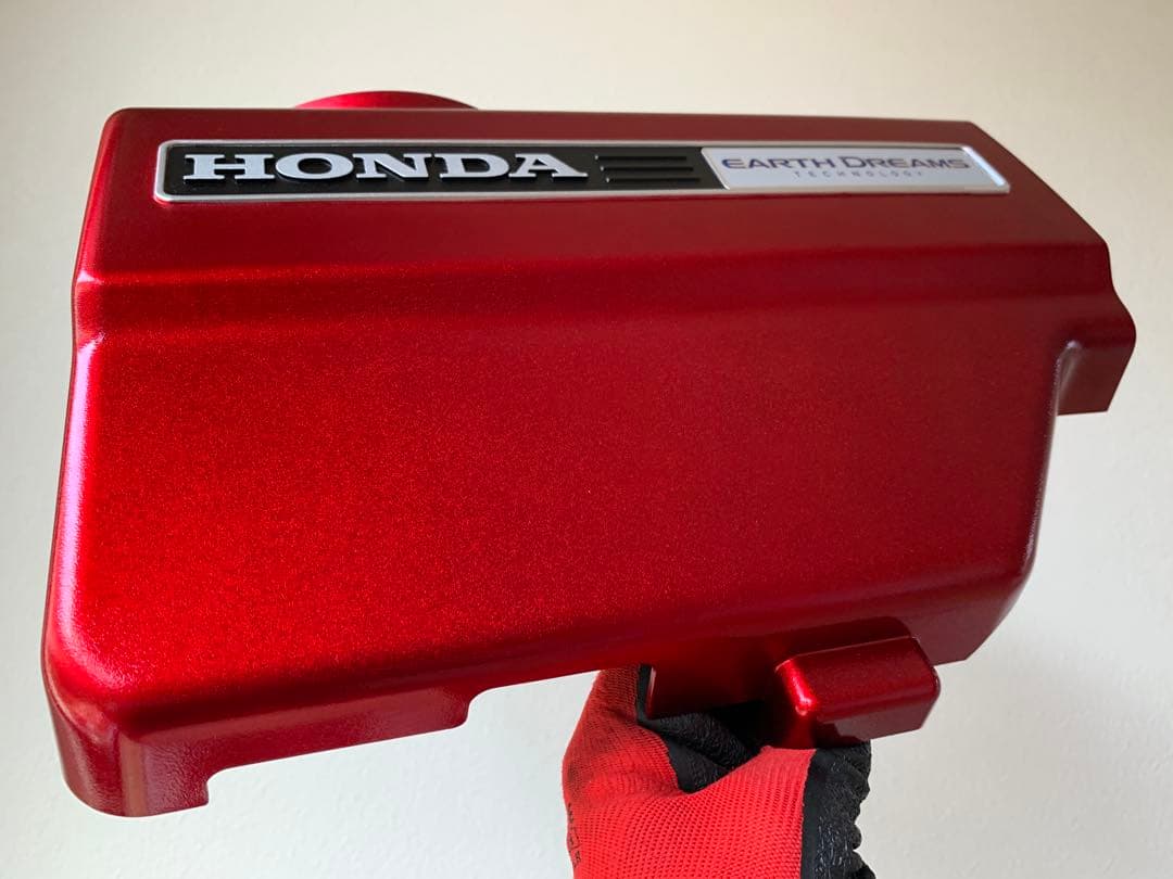 3倍赤いエンジンカバー【ナオ出品】