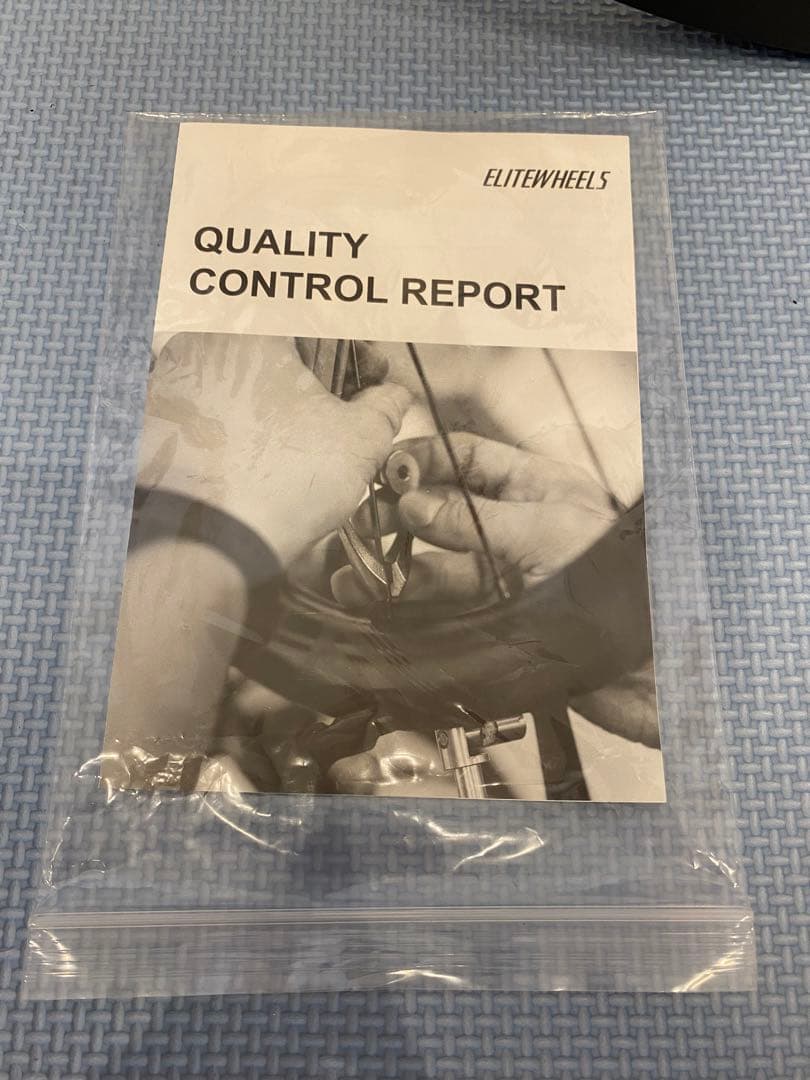 ELITEWHEELS EDGE カーボンホイール1347g50mm XDR専用