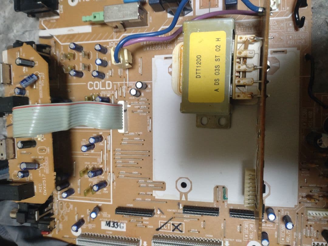 Pioneer　DJM-400　動作確認済　クロスCHフェーダー 交換　ブルメタ