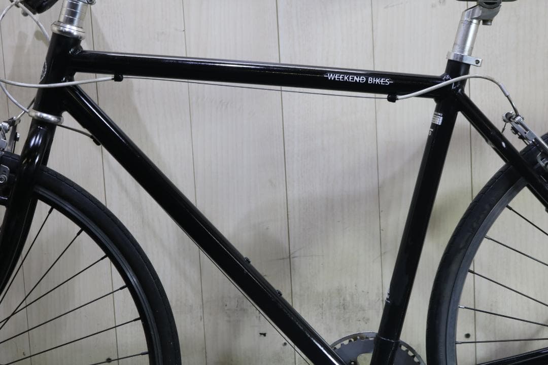 あさひ製WEEKEND アルミ 700C シマノ7速 510mm 黒 クロス