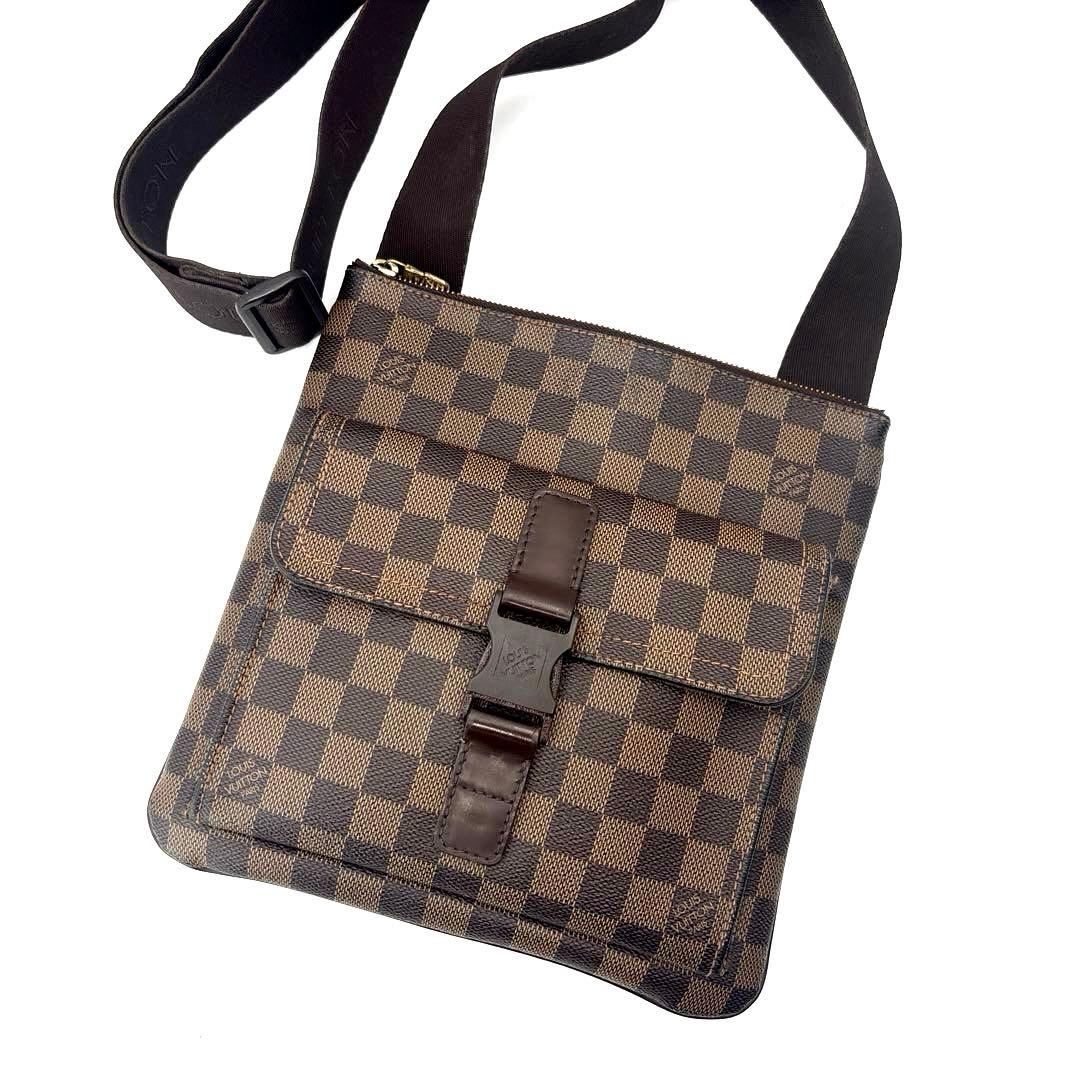 ルイヴィトン N51127 ダミエ ポシェットメルヴィール ショルダーバッグ