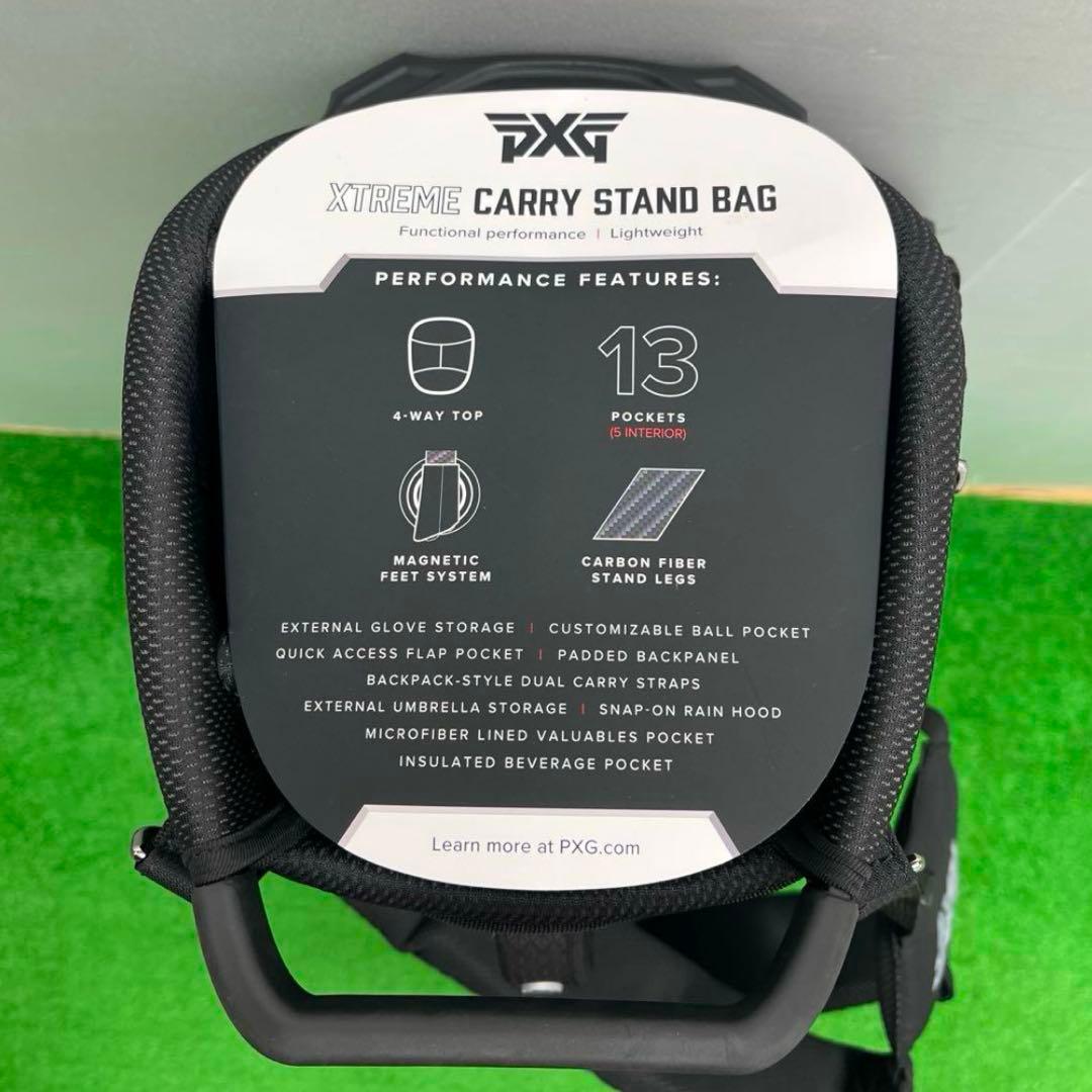 PXGエクストリームキャリースタンドバッグ ブラック 新品