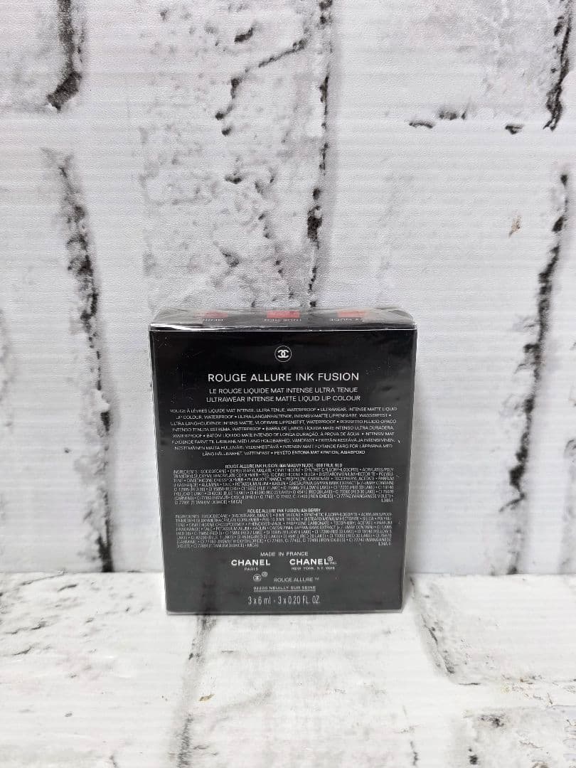 未開封 CHANEL ROUGE ALLURE INK FUSION 3本セット