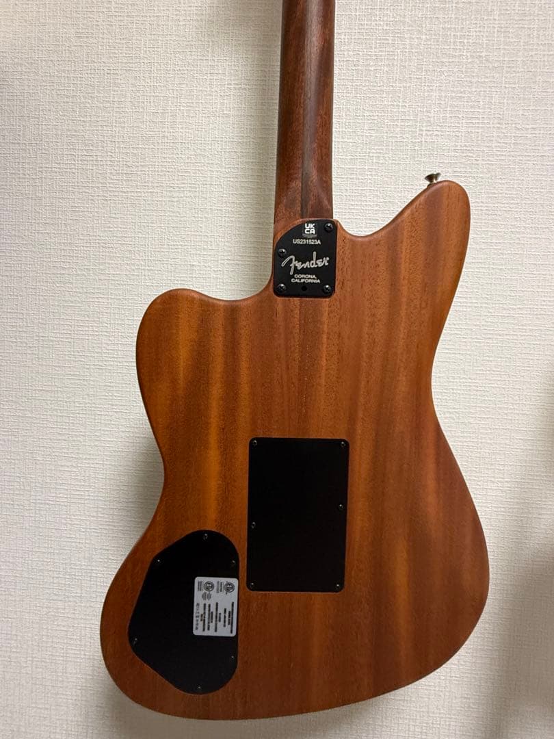 フェンダー/アコースタソニック/￼ ジャズマスター/ ブラックペイズリー