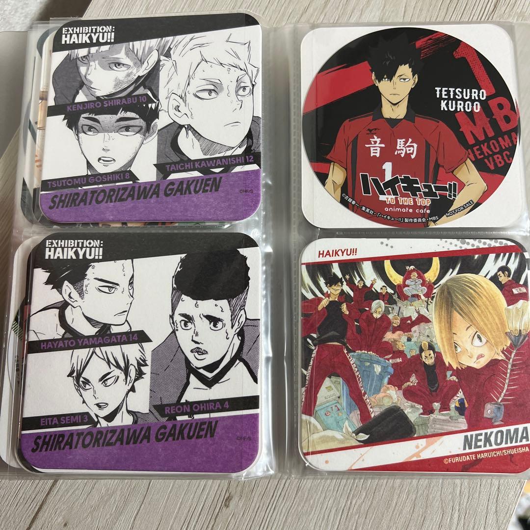 【1/31まで売れなければ取下げ】ハイキュー!! コースター 56種被りなし