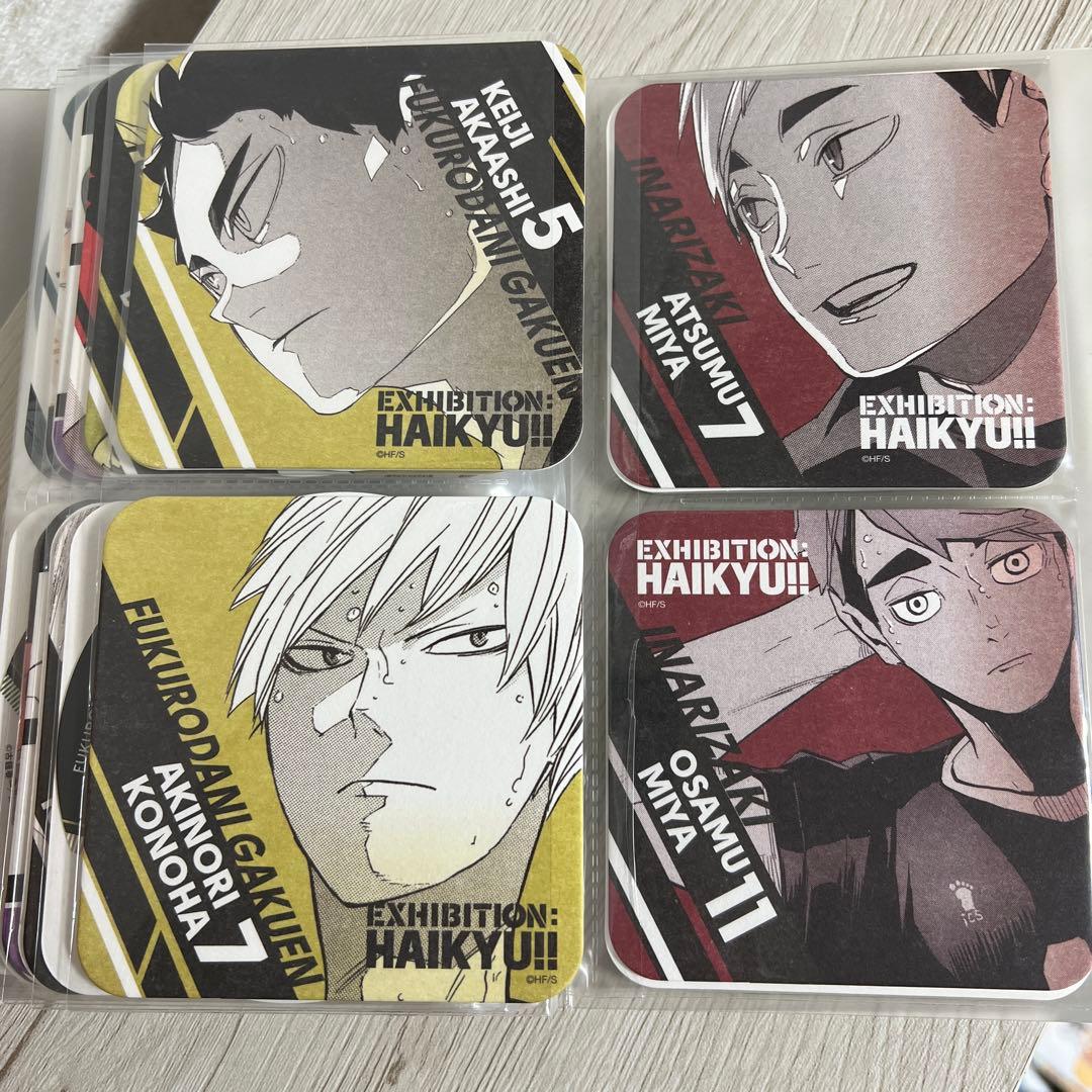 【1/31まで売れなければ取下げ】ハイキュー!! コースター 56種被りなし