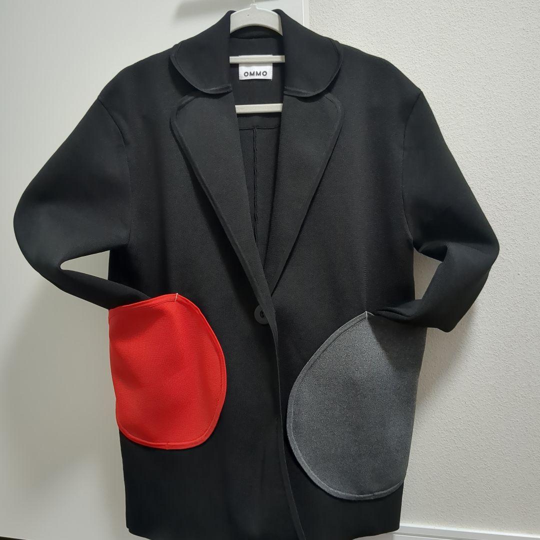 【seyumama プロフ必読下さい】OMMO ニットジャケット ブラック