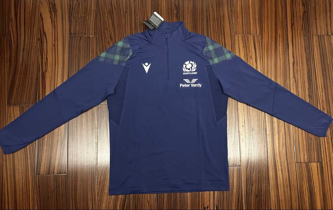 【新品未使用】ラグビー　スコットランド代表　ウォームアップジャケット　L