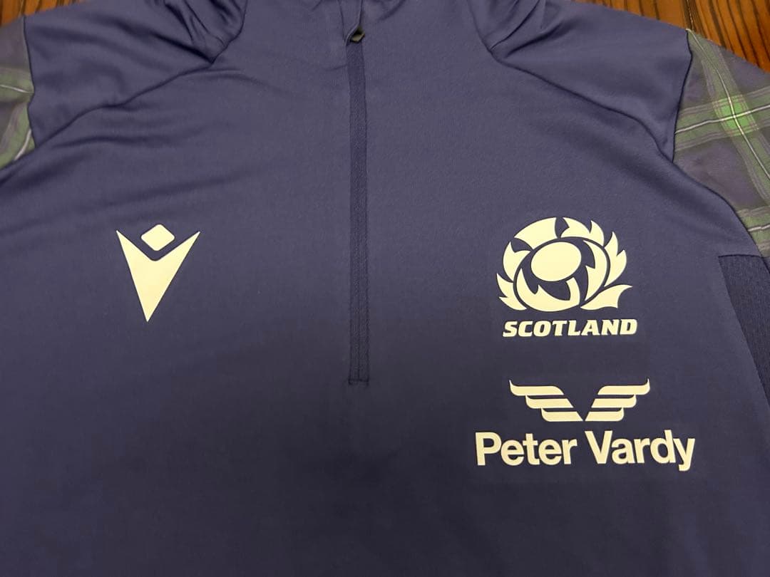 【新品未使用】ラグビー　スコットランド代表　ウォームアップジャケット　L