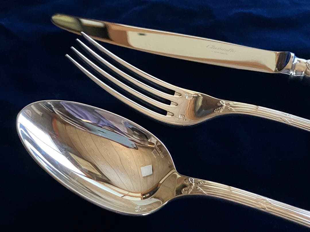 新品未使用　クリストフル　カトラリー　リュバン　特注品