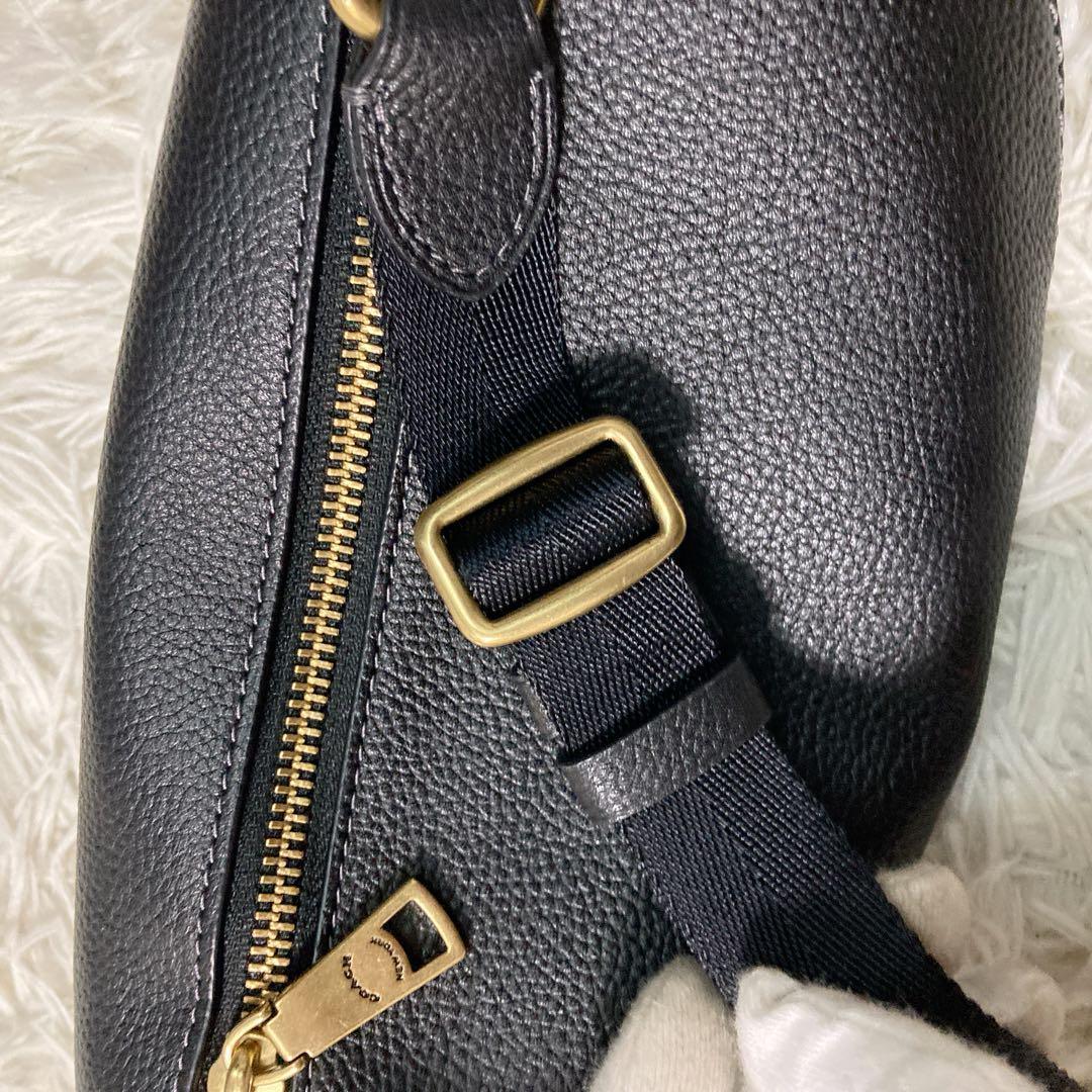 未使用保管品 コーチ ベサニー 黒 BETHANY BELT BAG CH813