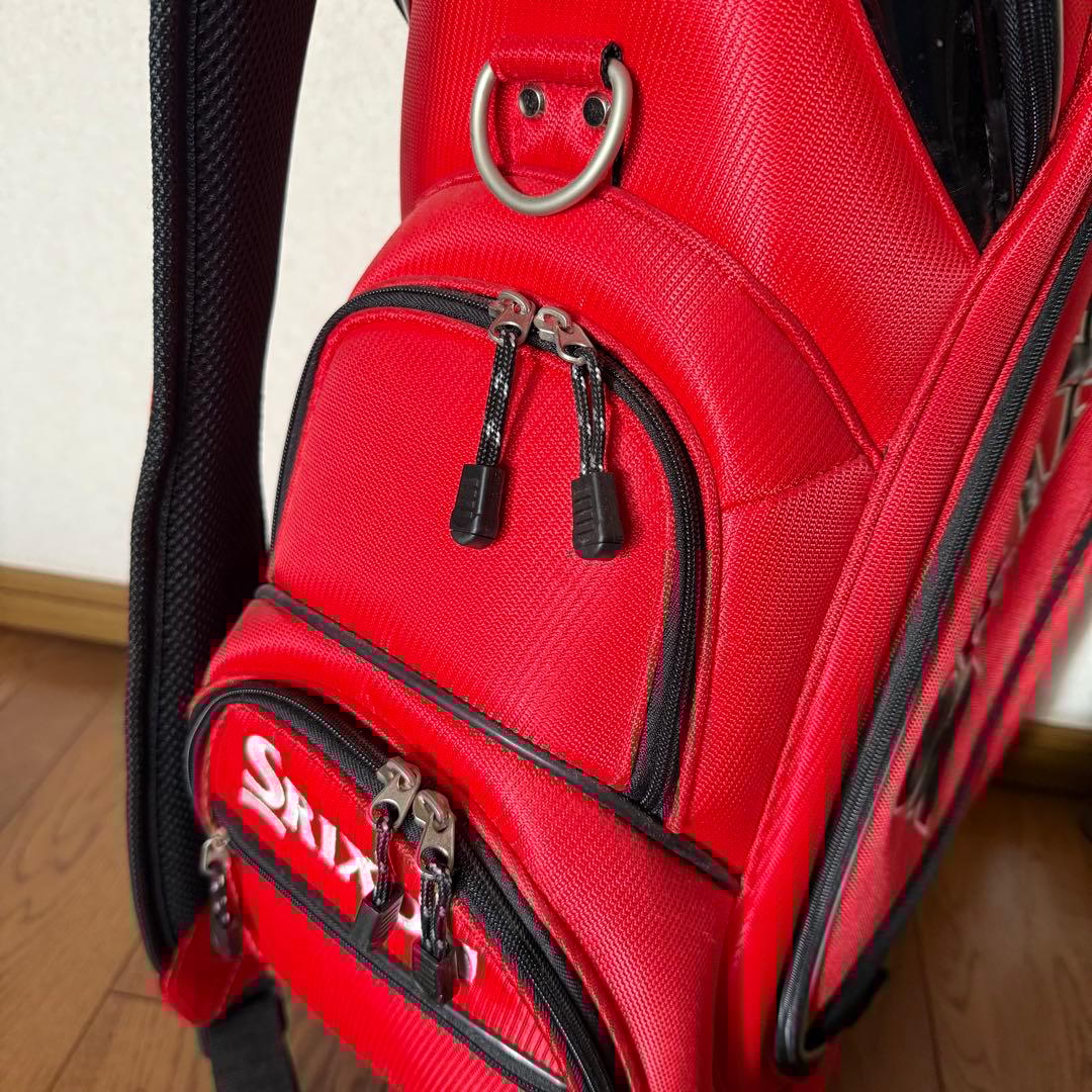 【未使用•長期保管】スリクソン Srixon キャディバッグ 赤