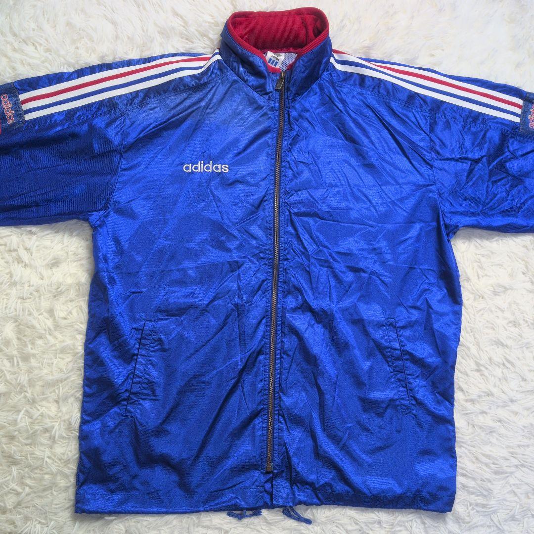 【美品✨adidas✨XL】ヴィンテージ ウインドブレーカー セットアップ