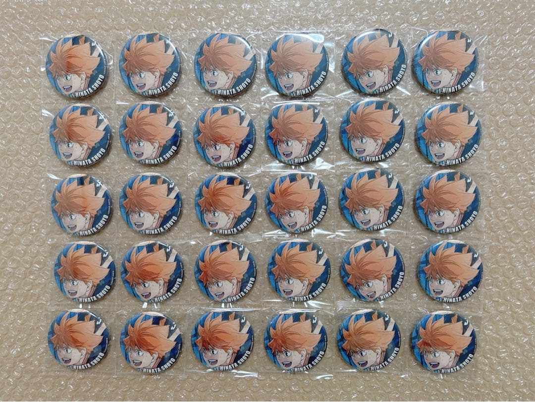 ハイキュー　ゴミ捨て場の決戦　キャラバッジコレクション　A 日向　犬岡　映画