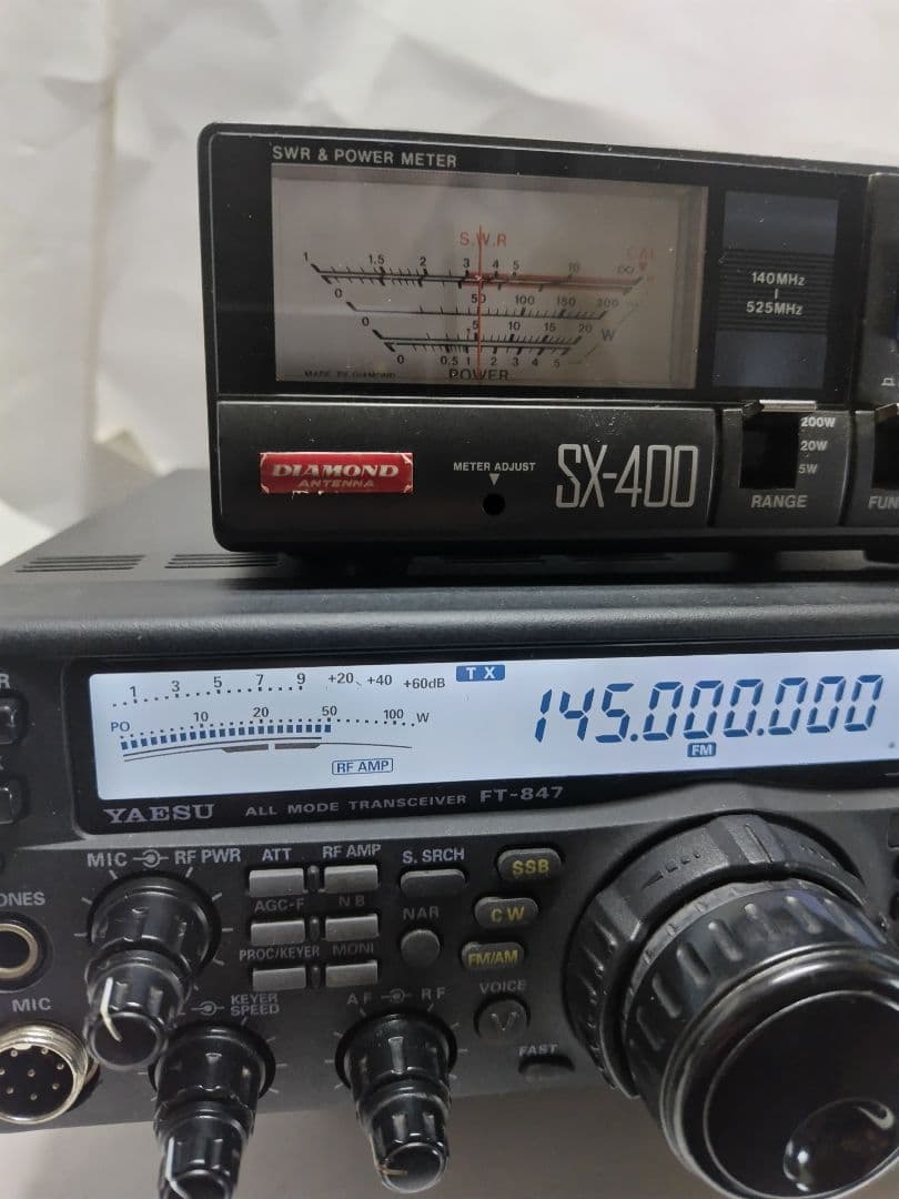 YAESU FT-847 トランシーバー
