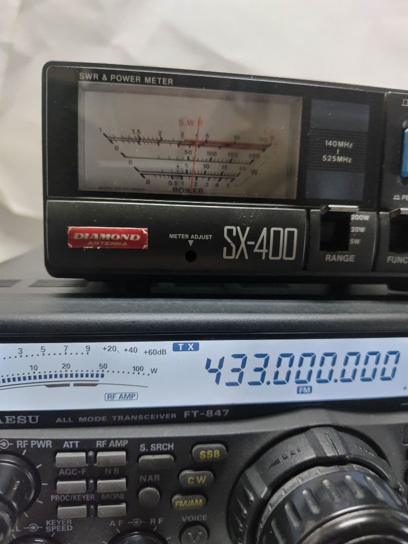 YAESU FT-847 トランシーバー