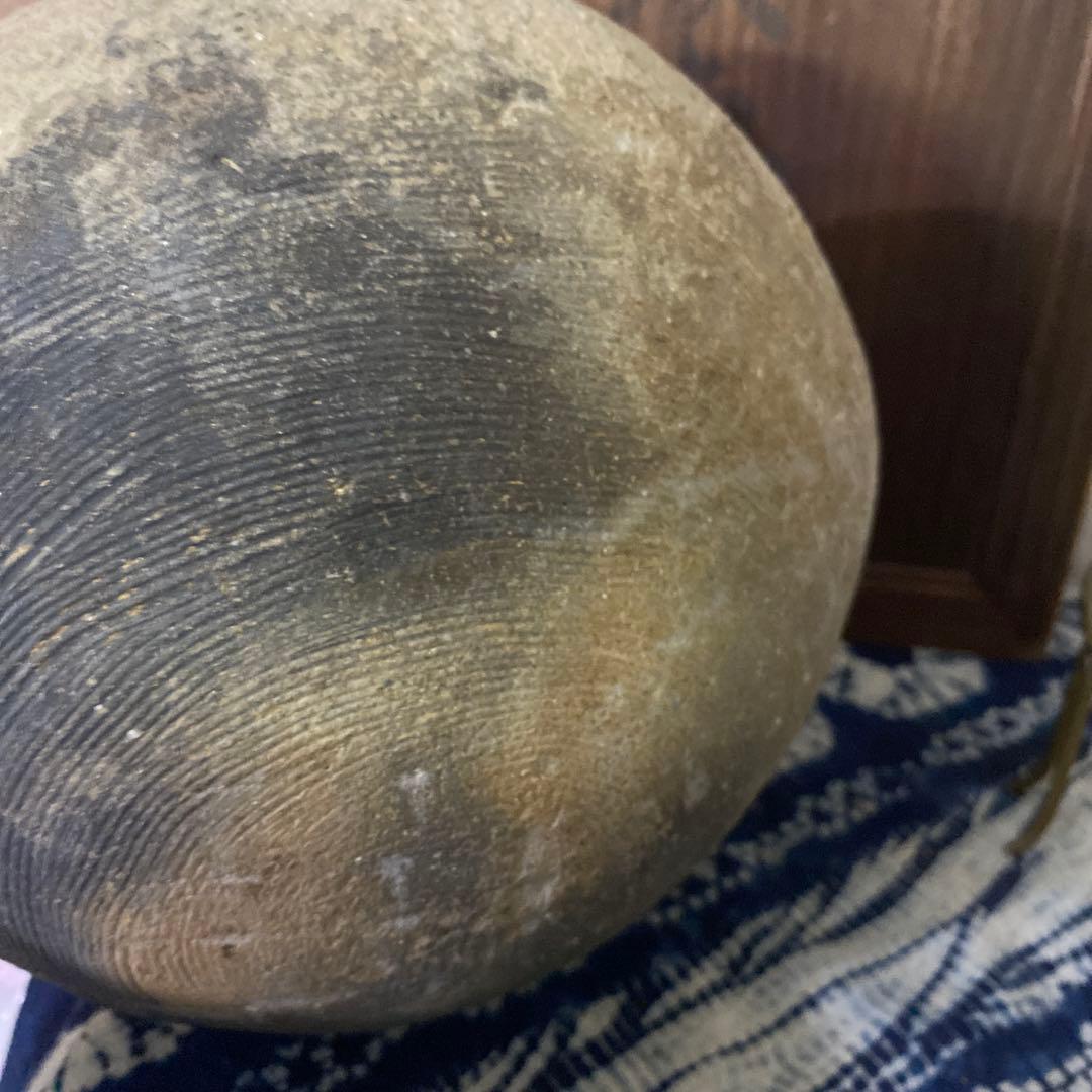 須恵器　花瓶　昭和参十六年平塚大神地区出土品（新幹線工事中）土器　発掘