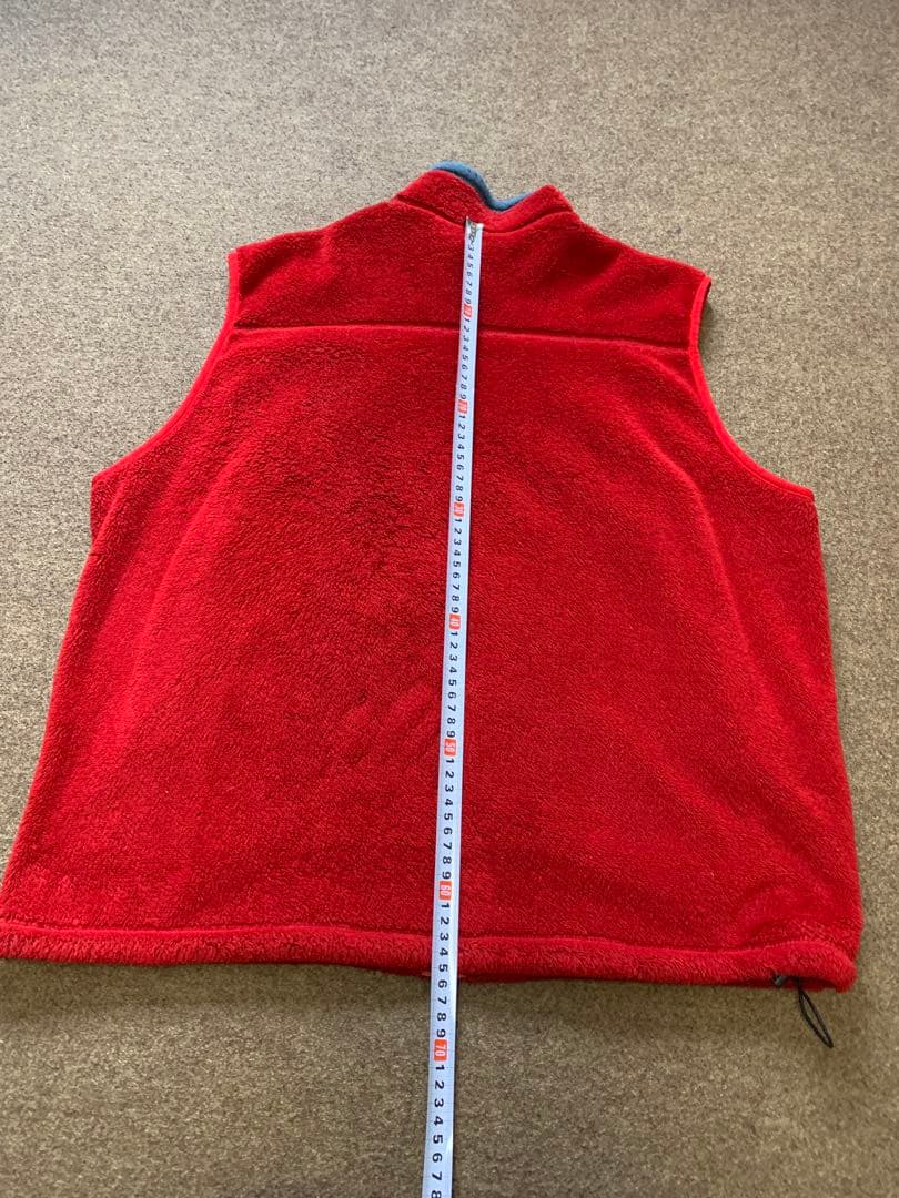 ビンテージ　Patagonia フリースボアベスト レッド