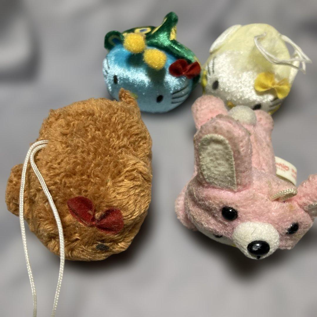 d*9様 ハローキティ　ストラップ　クリーナー　スマホ　画面　マスコット　レア