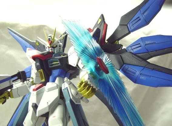 MG ストライクフリーダムガンダム / ガンプラ全塗装完成品