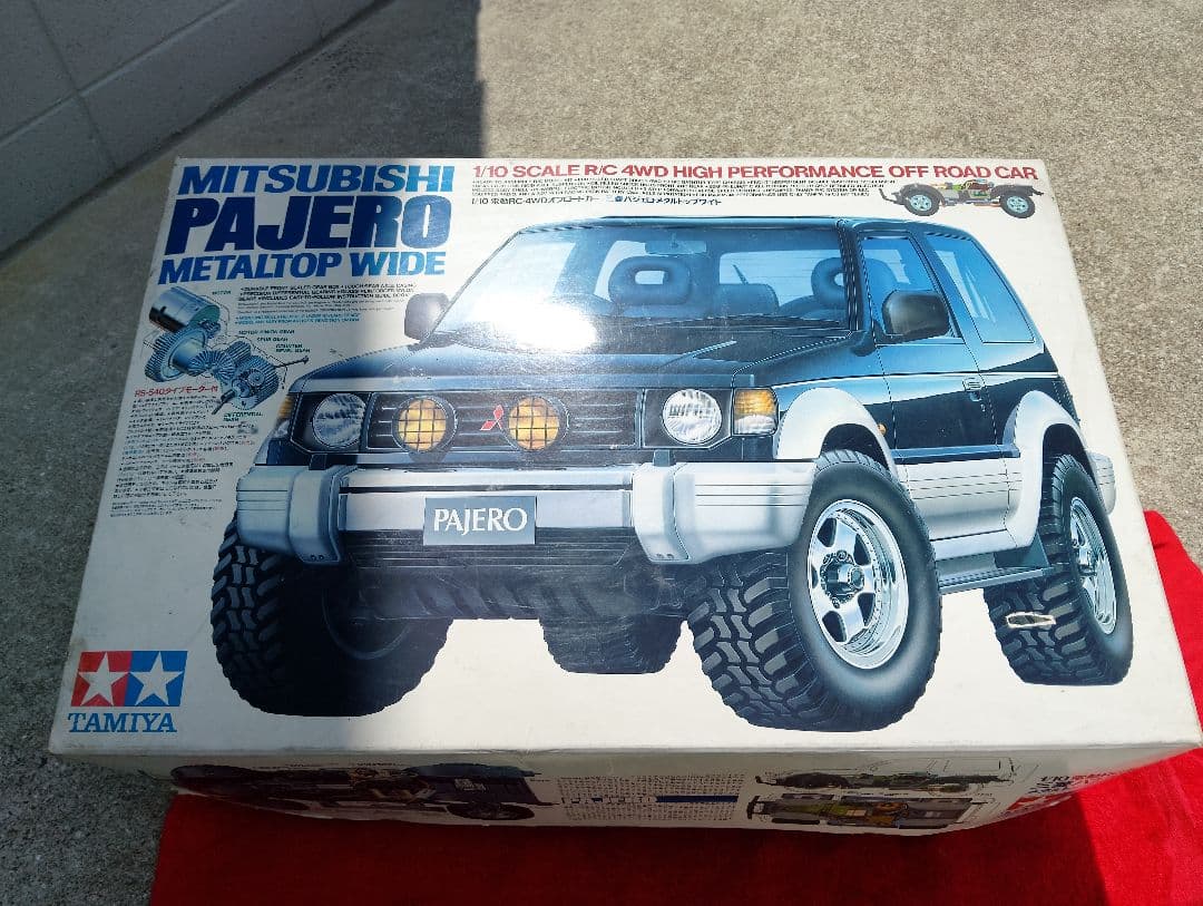 ツ*ボ様 タミヤ　三菱パジェロ メタルトップワイド 1/10 ラジコン　中古