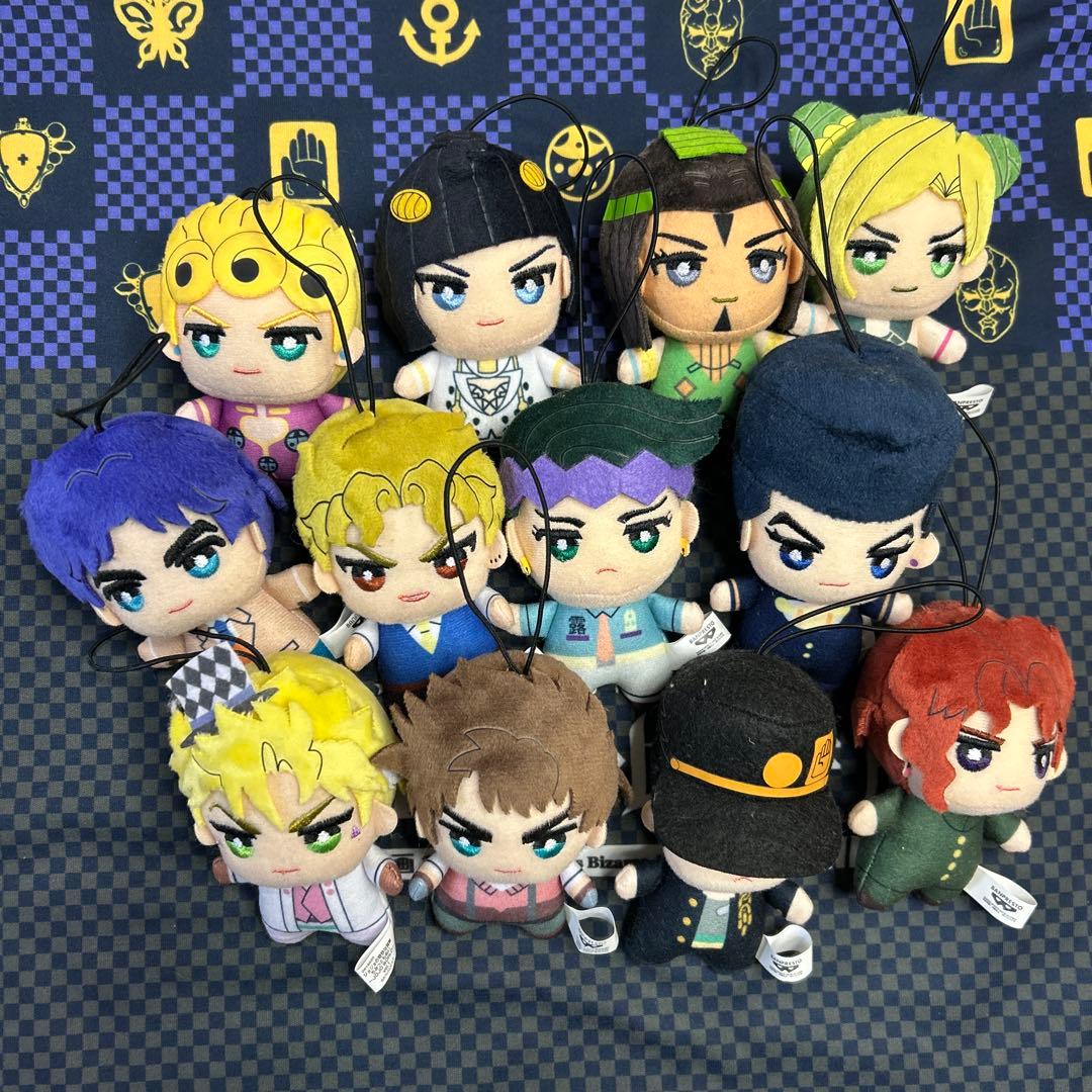 ちみっともぬい ジョジョ 第一〜六部 ALL JOJO 12人セット 初版物