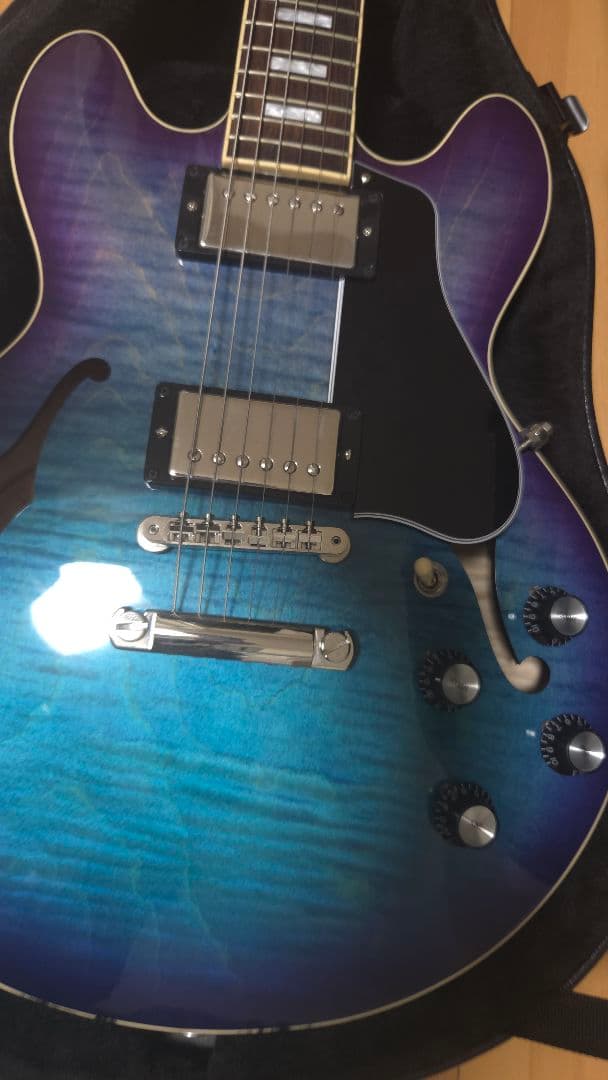 ギター Gibson ES-339 Figured Blueberry Burst