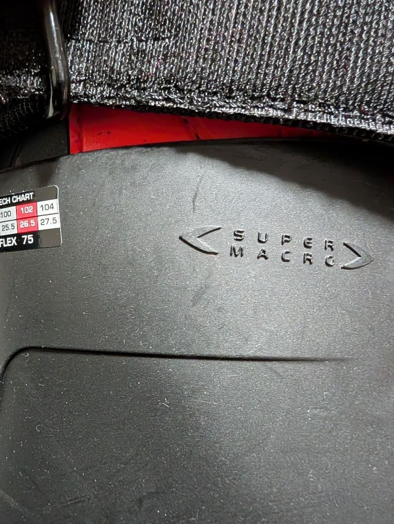 HEAD　next edge xp スキー ブーツ ブラック/レッド