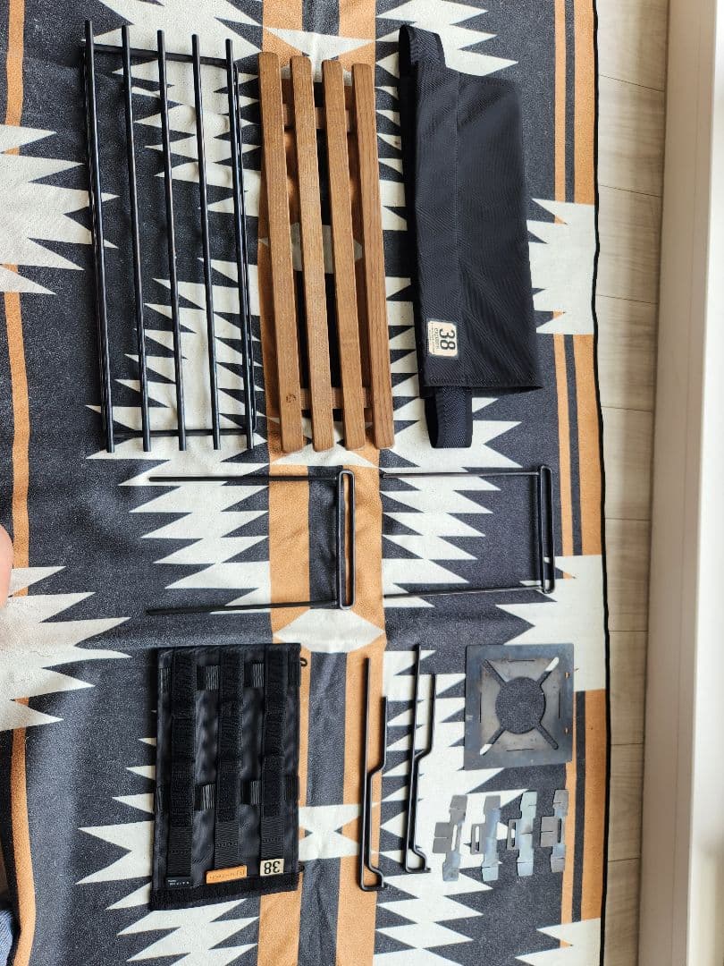 テーブル・チェア・ハンモック 38explore A38grate 38GT310 BK