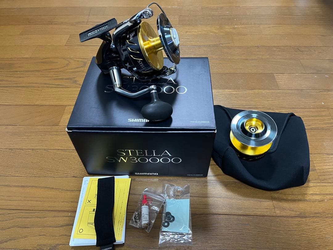【予備スプール付】シマノSTELLA SW30000 スピニングリール