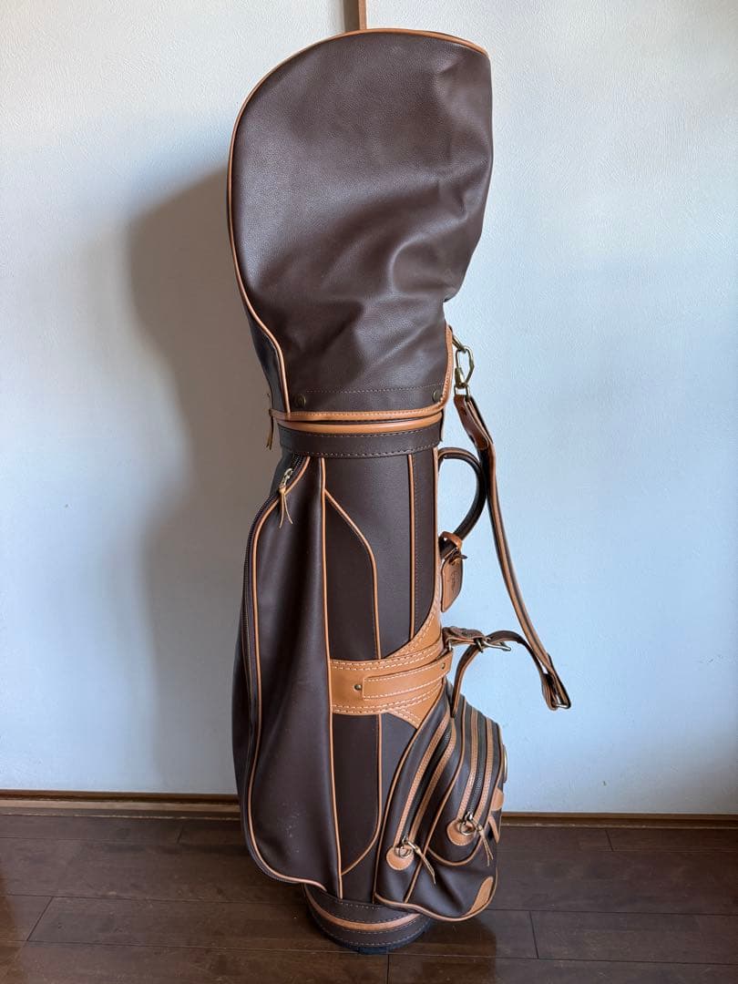 トラサルディ合成皮革 キャディバッグ